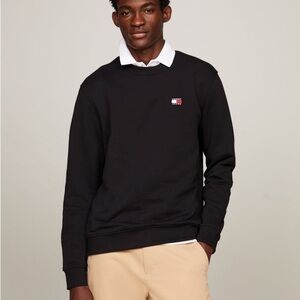 TOMMY JEANS REGULAR BADGE SWEATSHIRT Grey6
